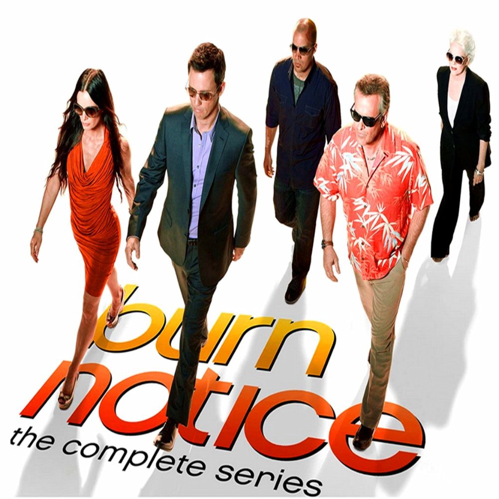 Burn Notice: The Complete Series (DVD, 2018,28-Disc,Region 1) Season 1-7 New!!!!